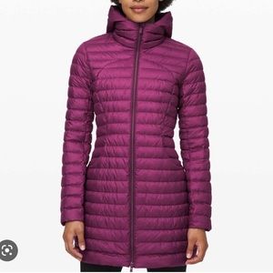Lululemon Pack It Down Long Jacket size 6